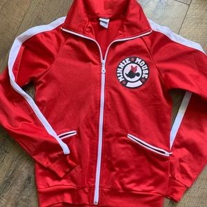 Disney Red Minnie Mouse Bomber Jacket